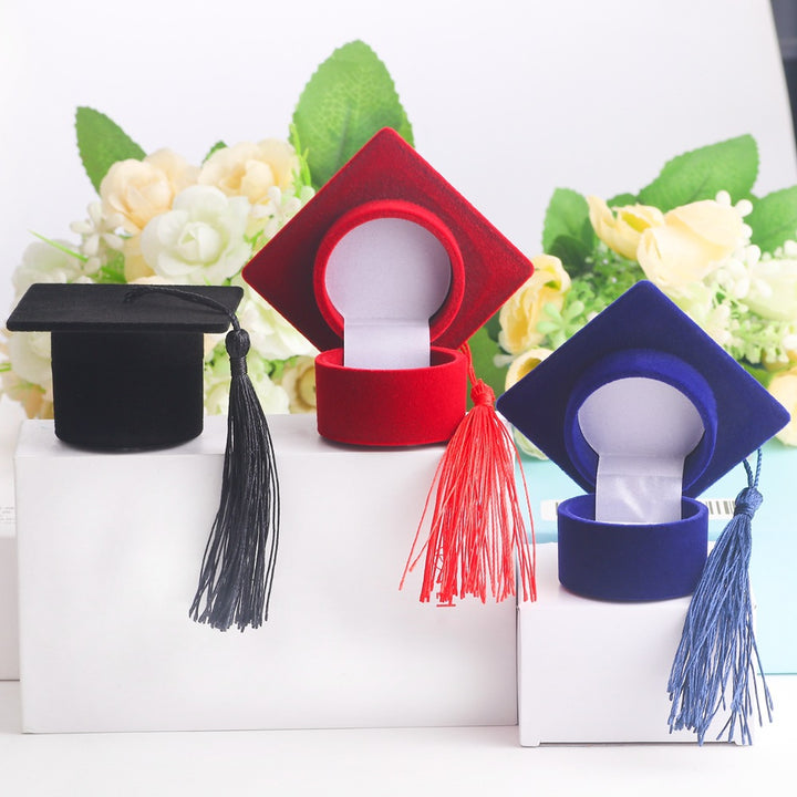 Personalized Graduation Cap Ring Box
