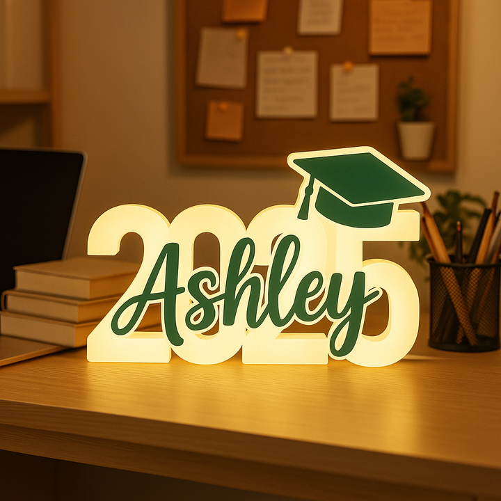 Customized Graduation Personalized Light Box