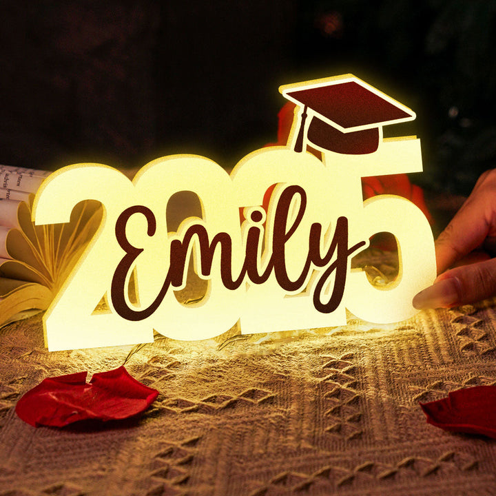 Customized Graduation Personalized Light Box