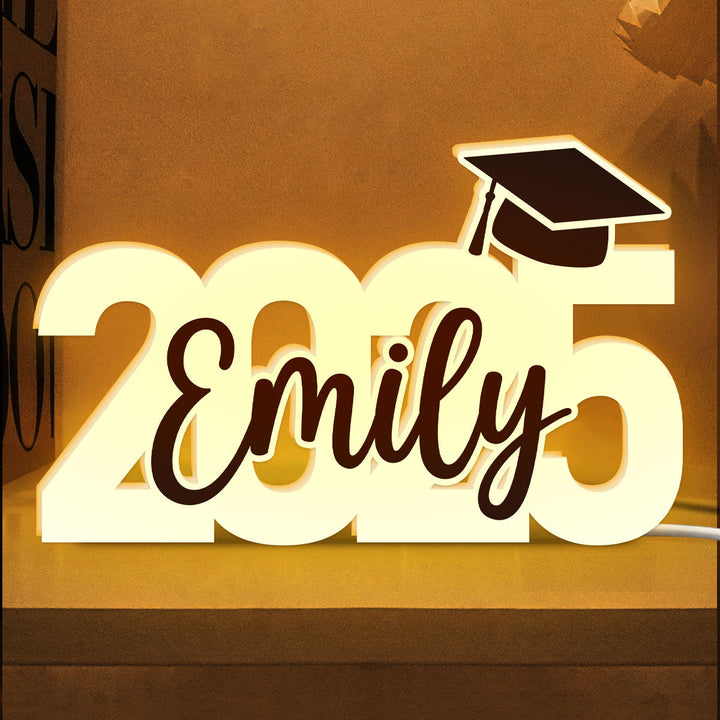 Customized Graduation Personalized Light Box