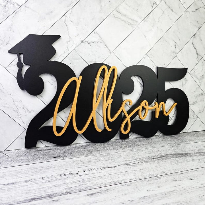Custom Graduation Decor Name Sign